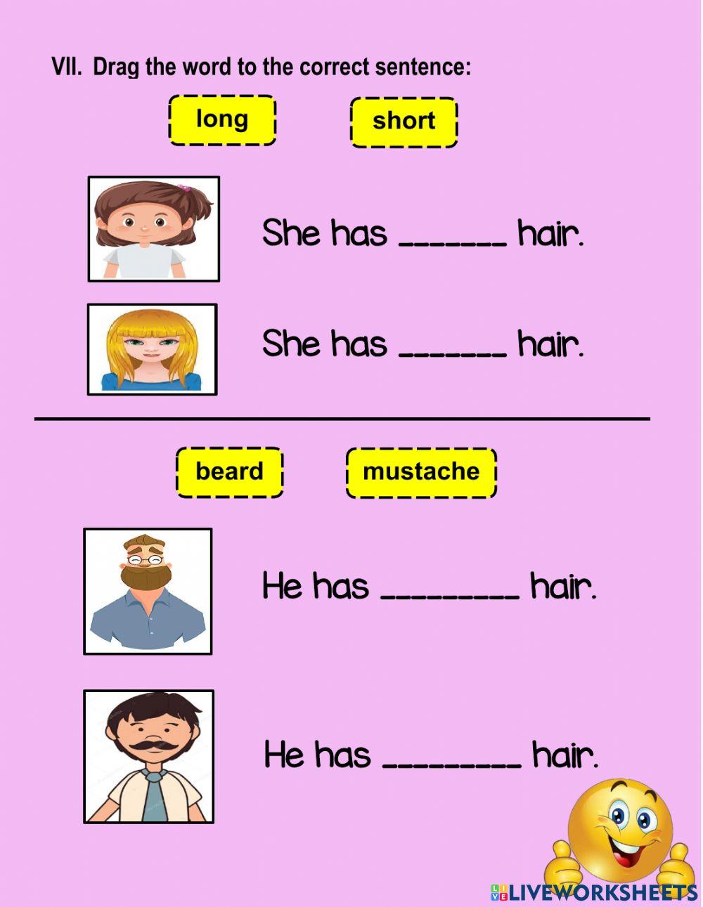 Describing people appearance