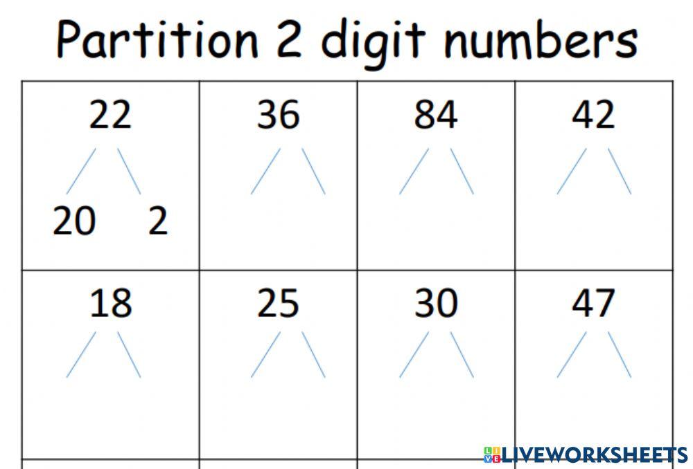 Decomposing numbers
