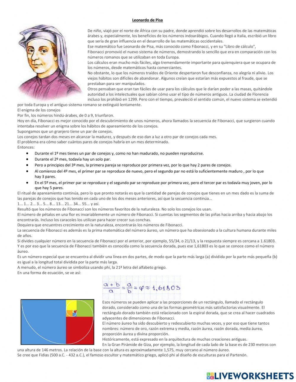 Biografía de Matemáticos