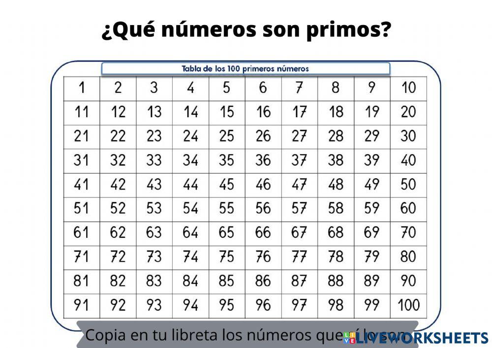 Números primos