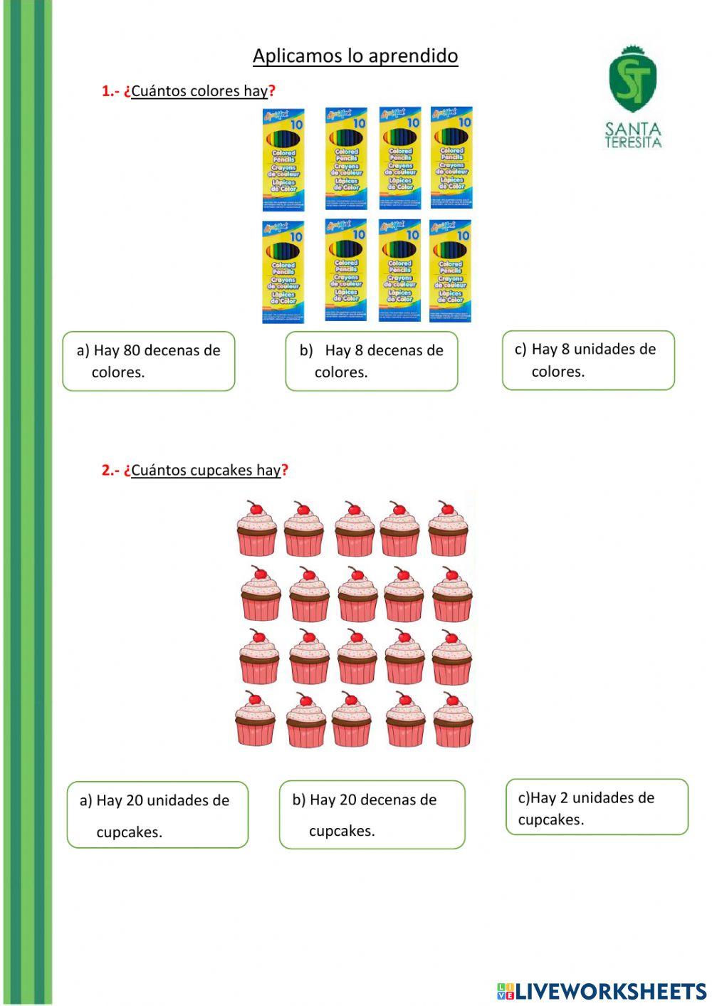 Las decenas y las unidades