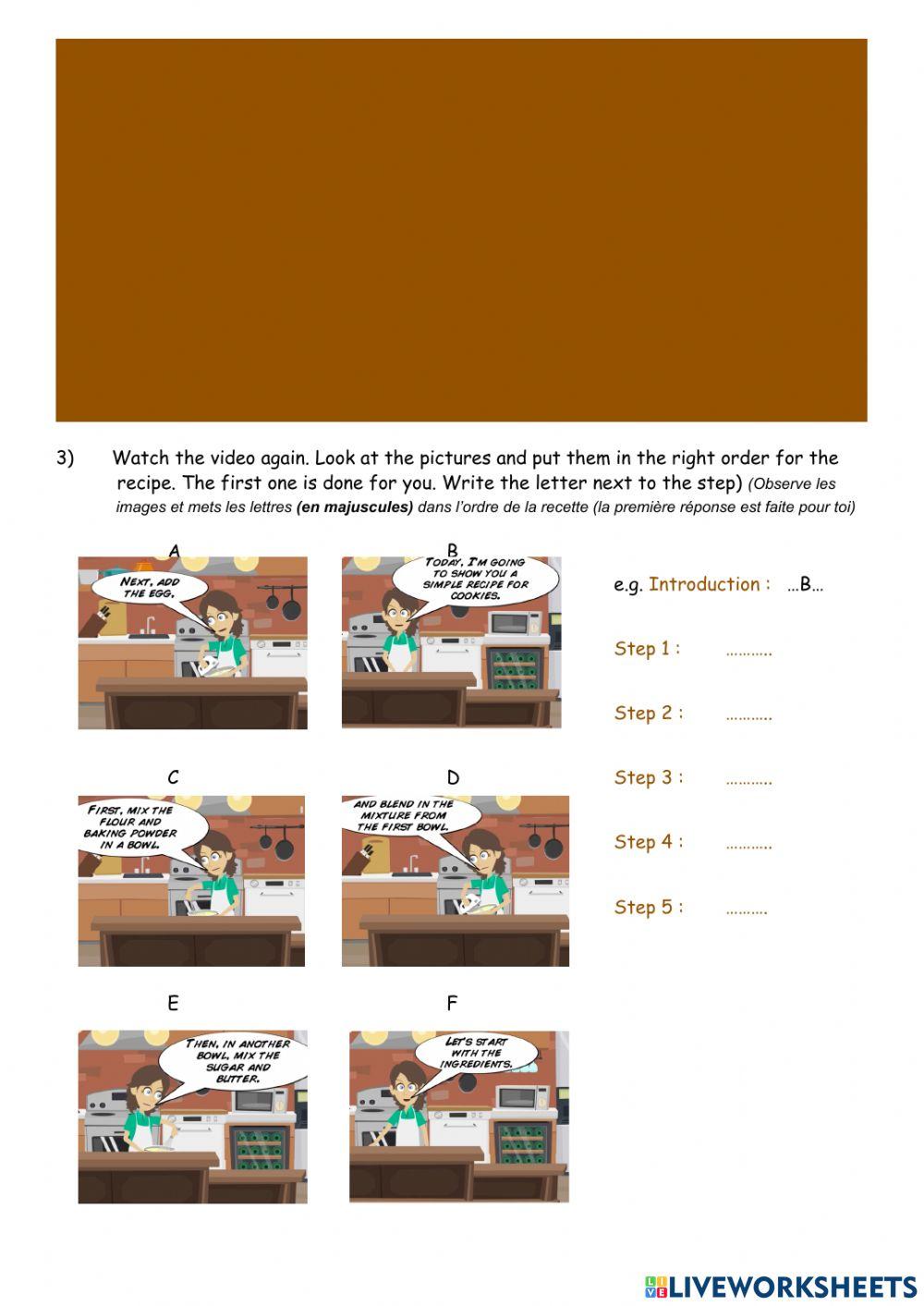 Kim's kitchen recipe