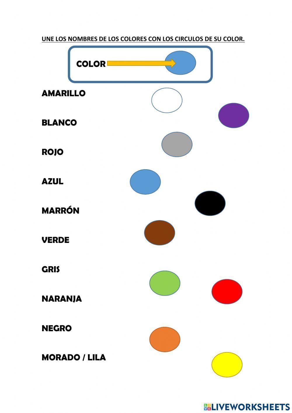 Colores en español