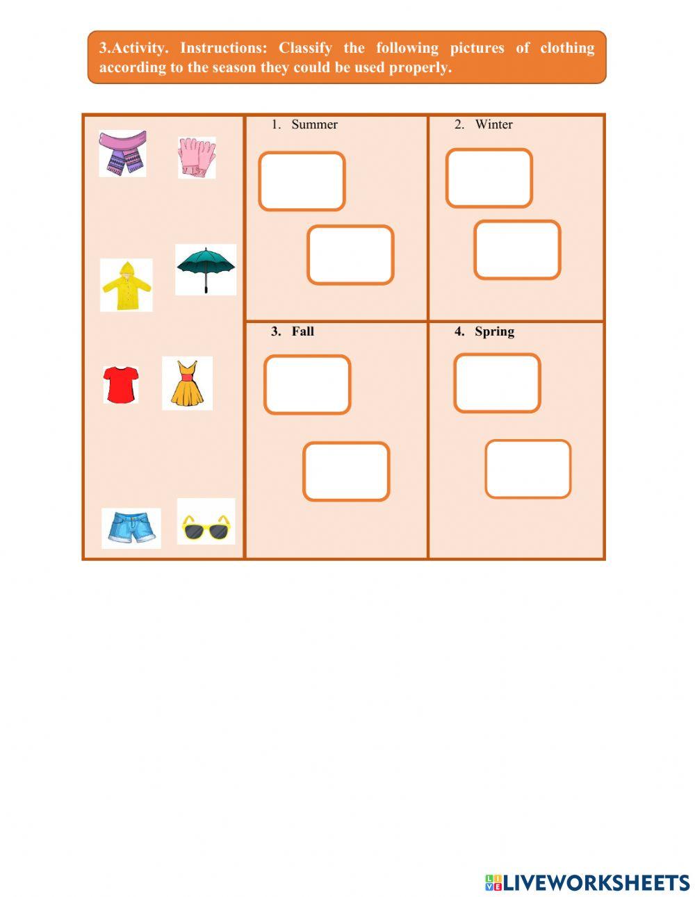 Expressing likes dislikes worksheet | Live Worksheets