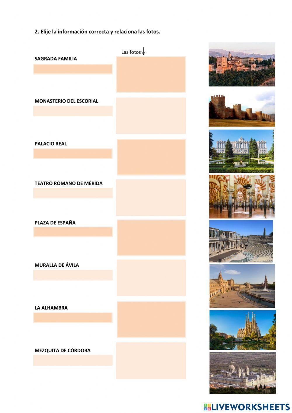 Monumentos de Espana