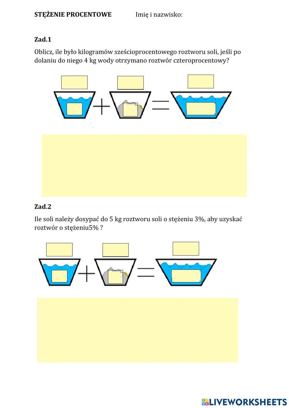 Stężenie procentowe