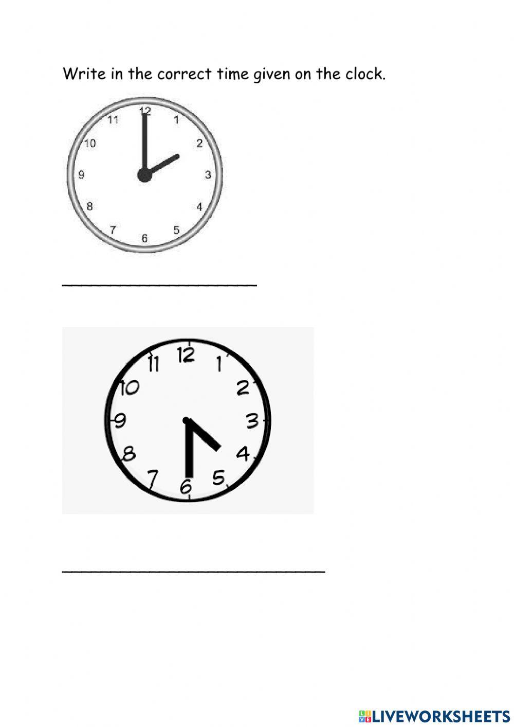 Difference between Hour and Half Past