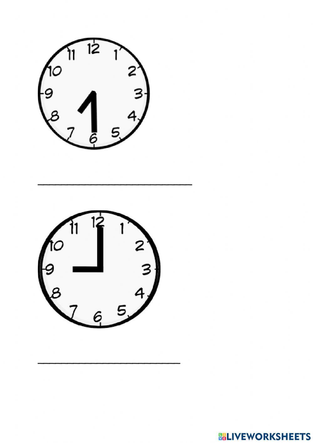 Difference between Hour and Half Past