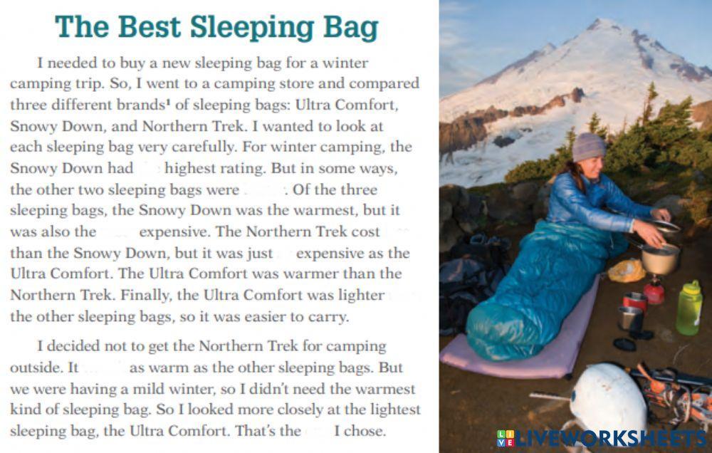 Reading and Use of English Part 2