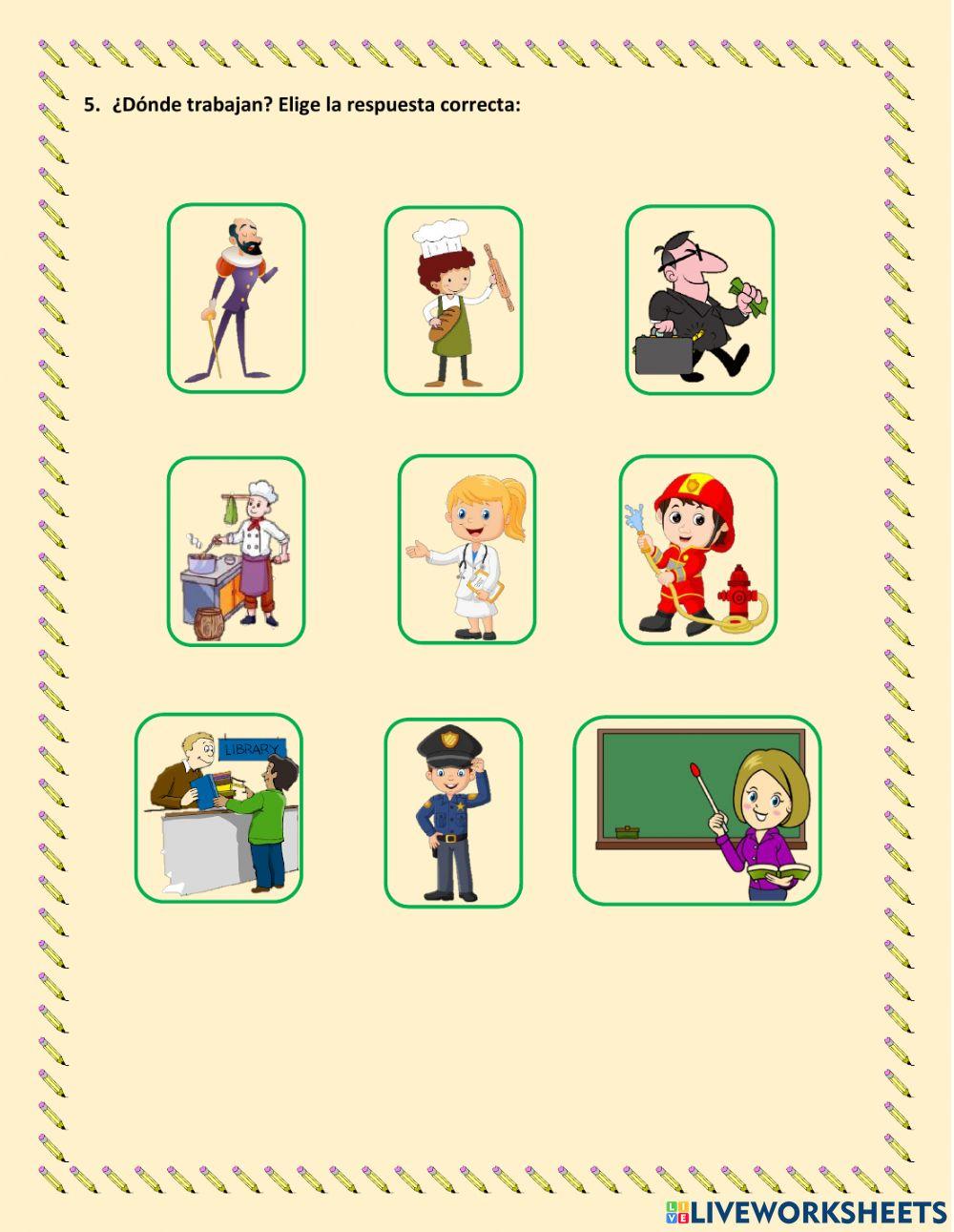 Professions and My town