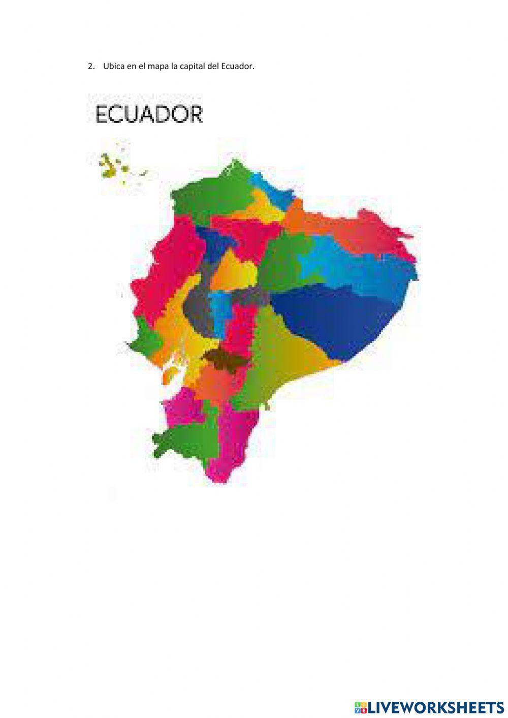 Mapas del ecuador