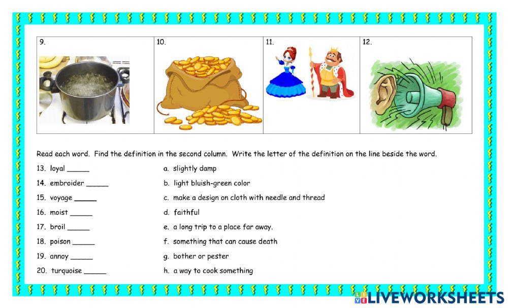 Vowel Pairs ai, ay- Diphthongs oi, oy