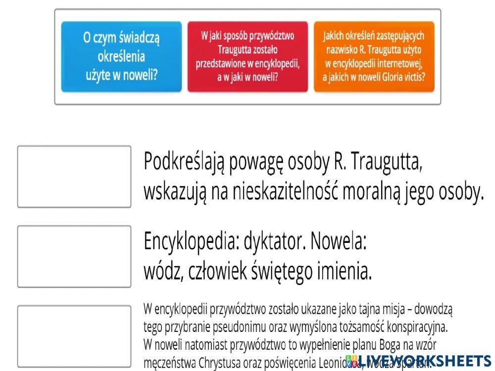 Eliza Orzeszkowa Gloria Victis