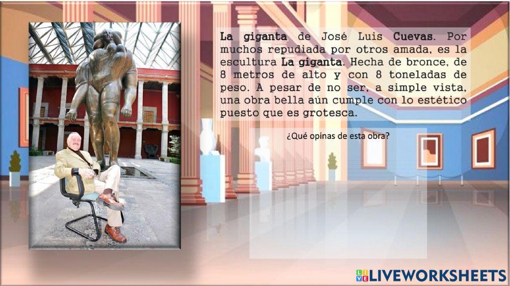 Obras artísticas y autores