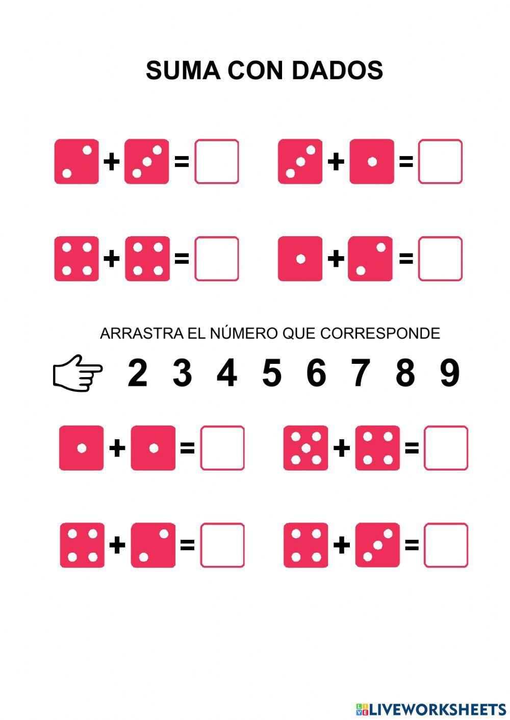 Suma con dados