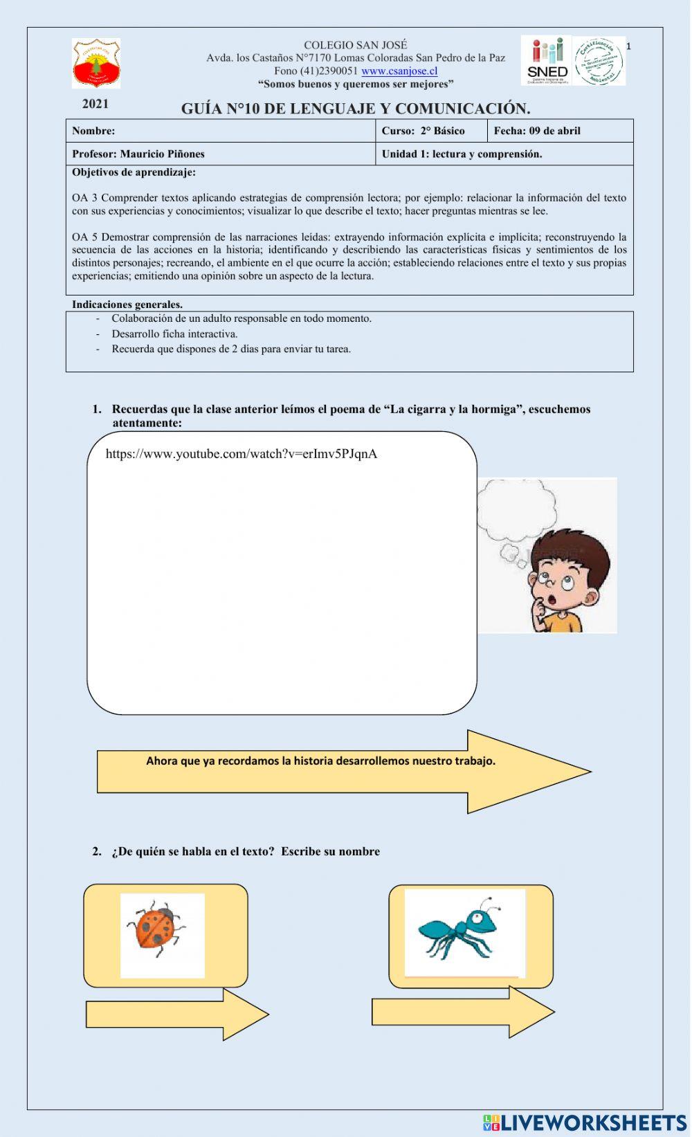 Comprensión lectora