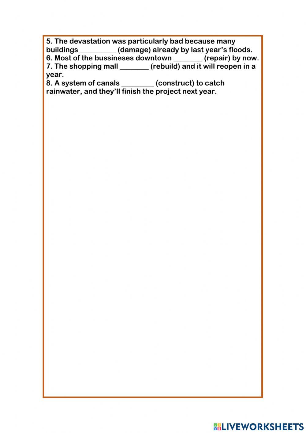 Conditionals and Passive