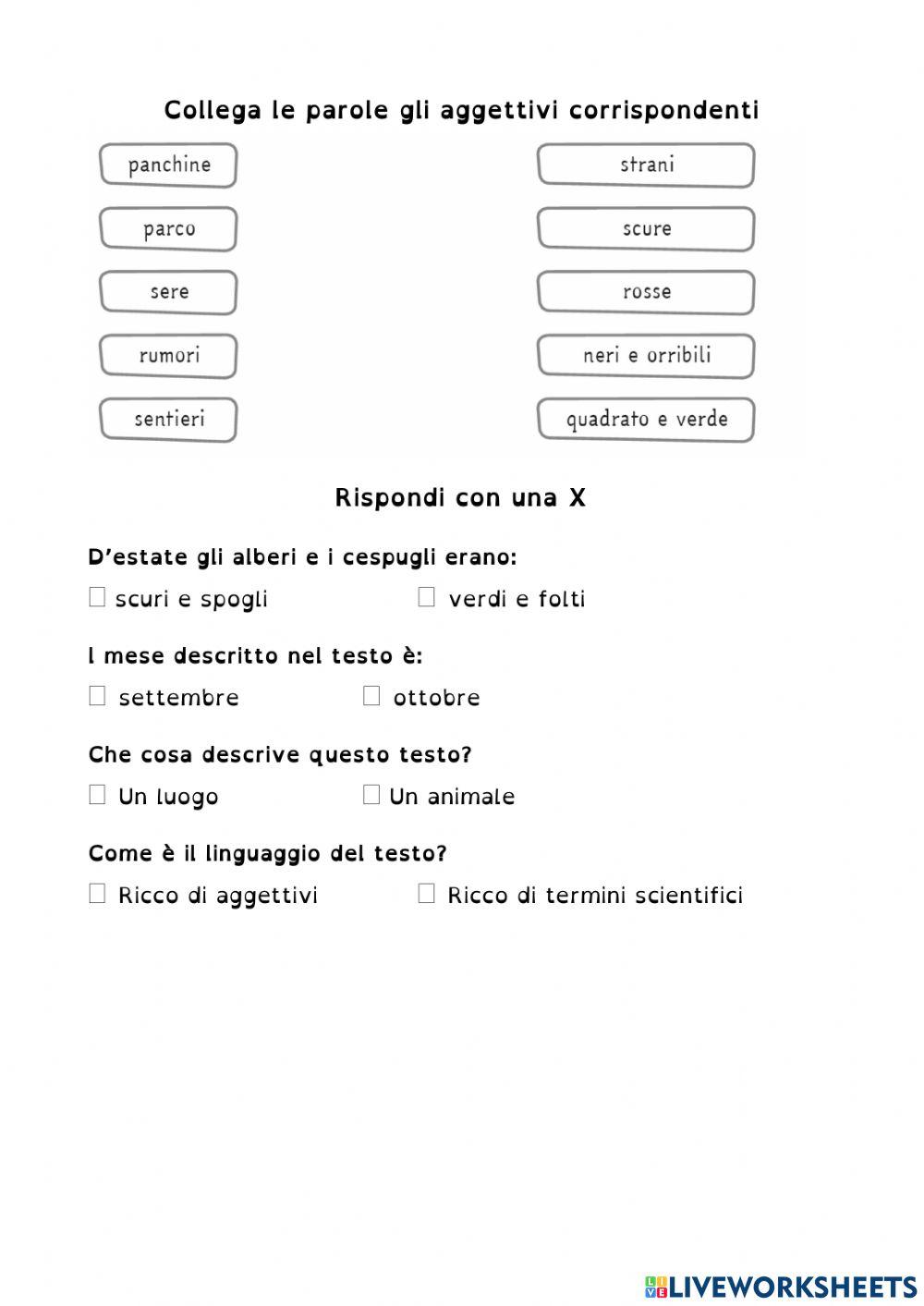 Il parco Il parco