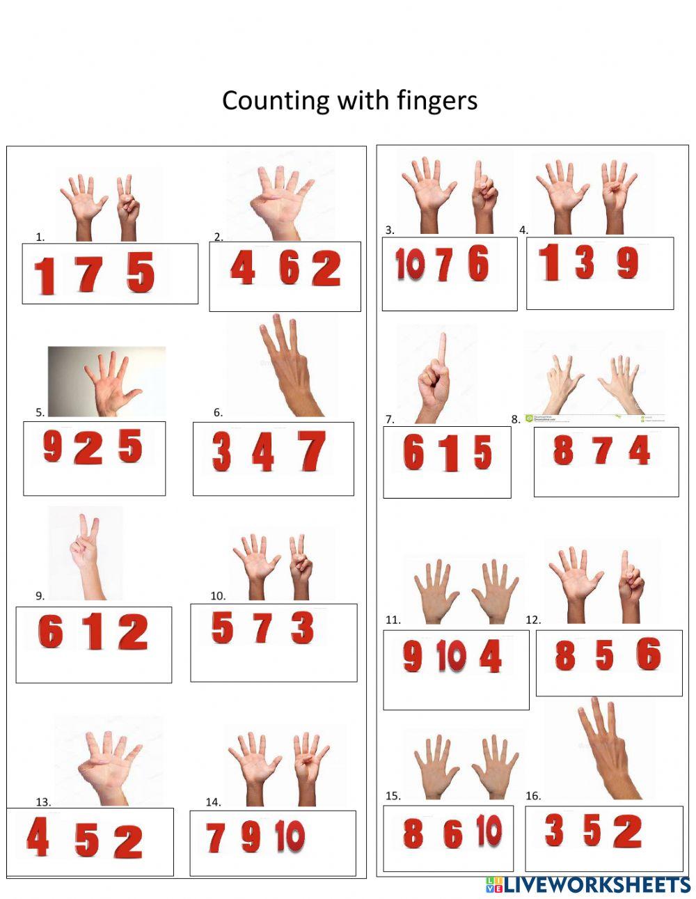 Finger counting