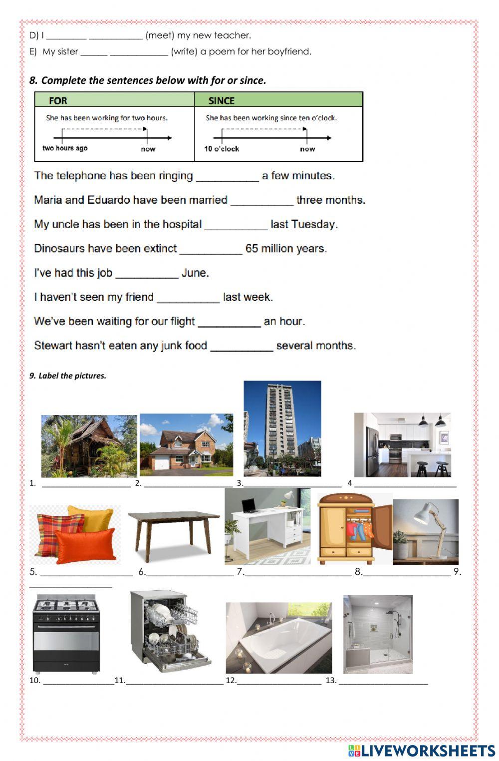 English Assessment 7