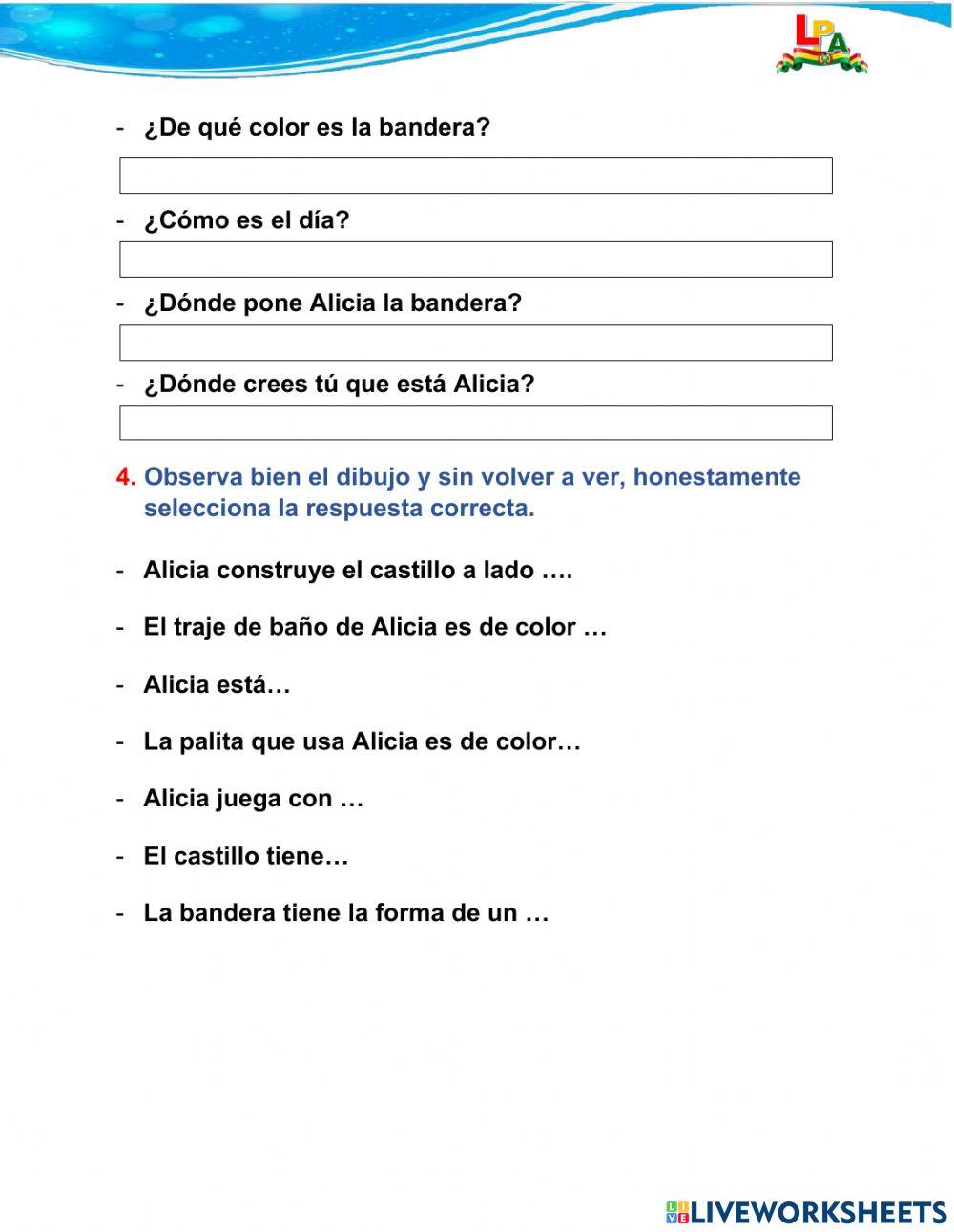 Lectura de comprensión