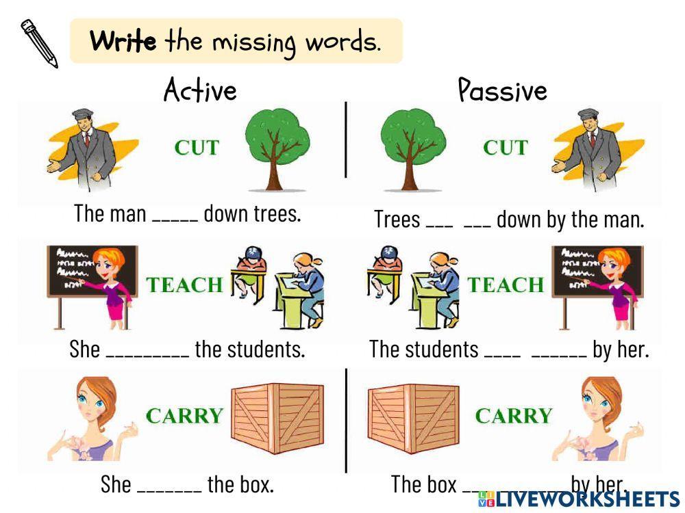 Passive Voice Present Simple