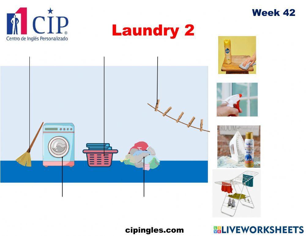 Verbs and Laundry 2 Week 42