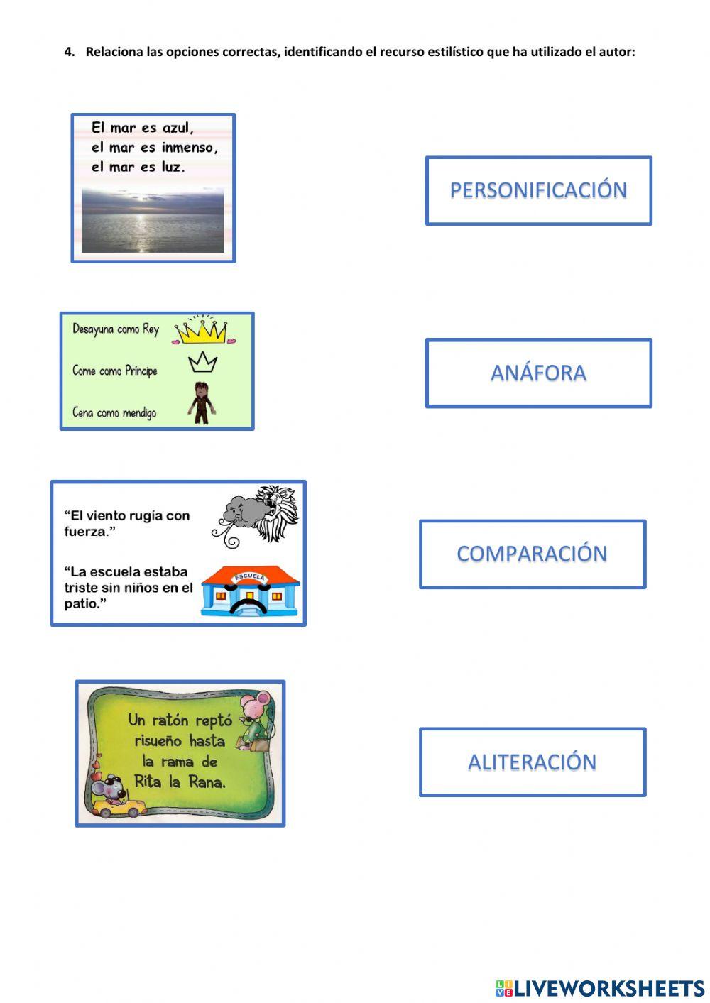 Recursos estilísticos 6A