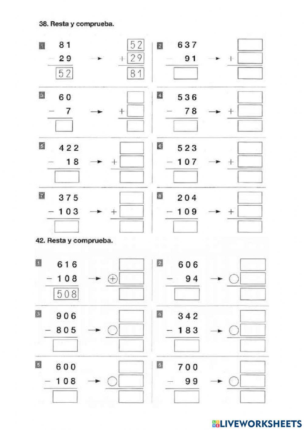 Lección matemáticas