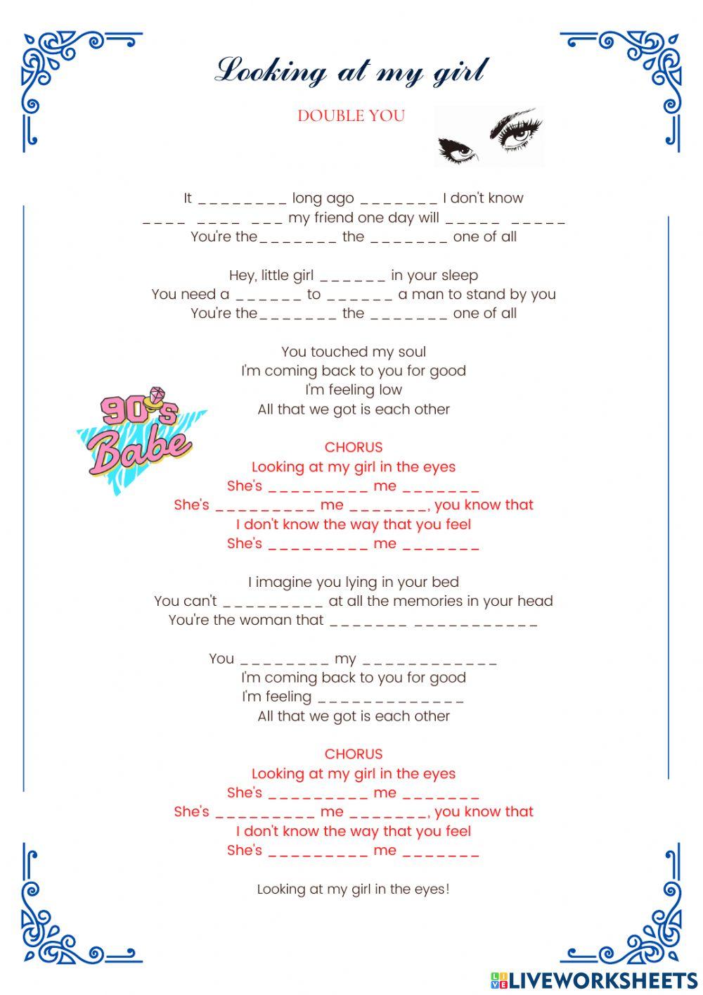 Looking at my Girl - Double You