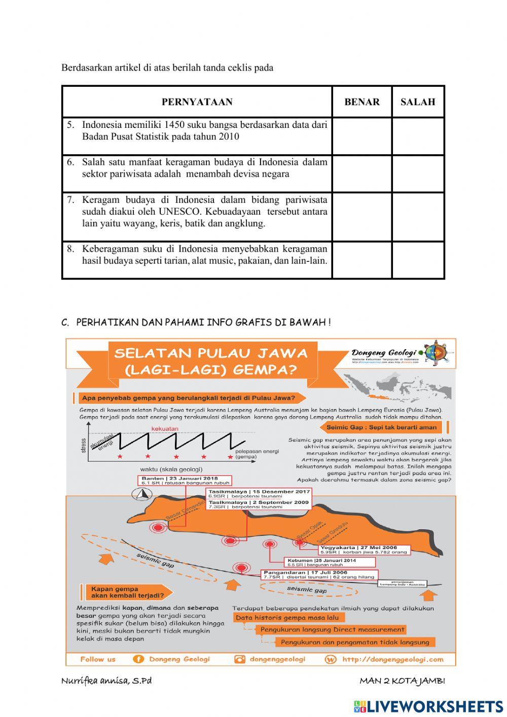 Uts geografi kelas xi semester genap