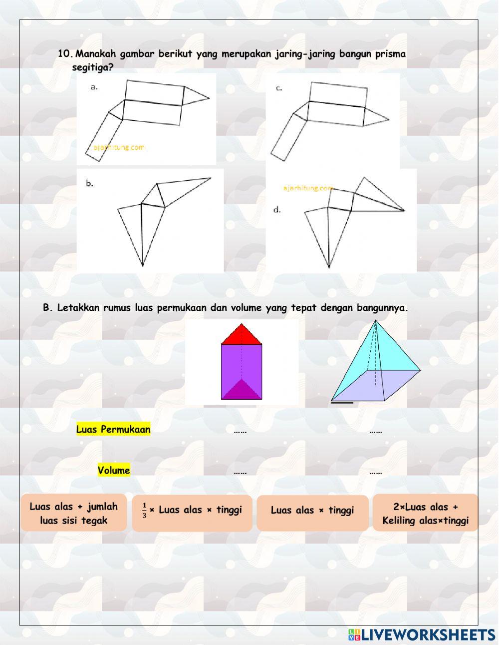Bangun ruang sisi datar
