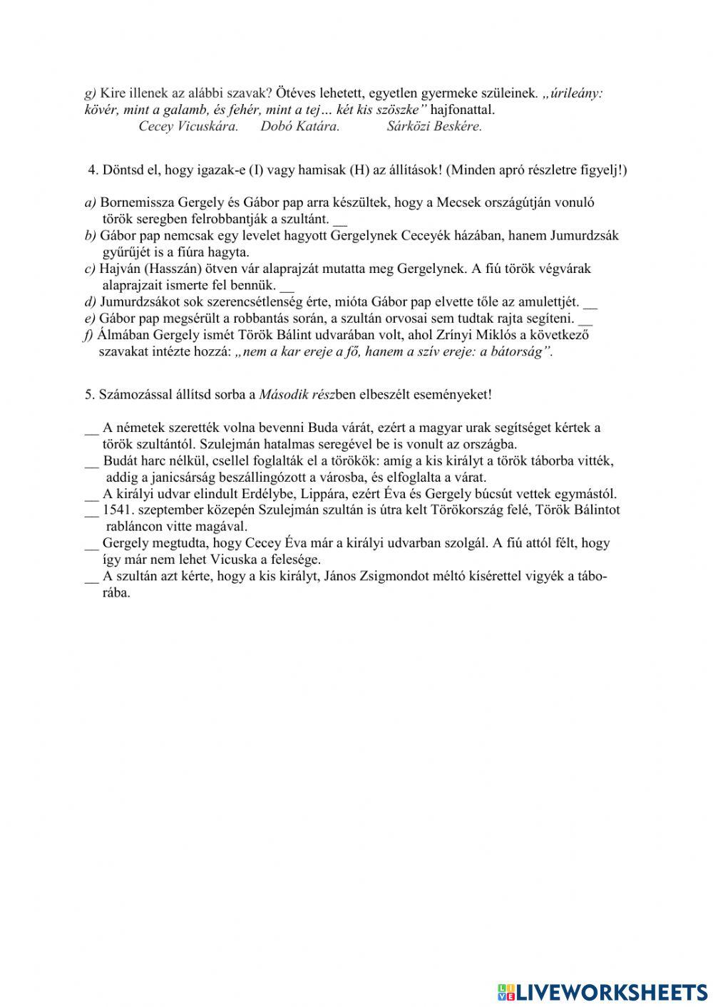 Egri csillagok 1. és 2. rész