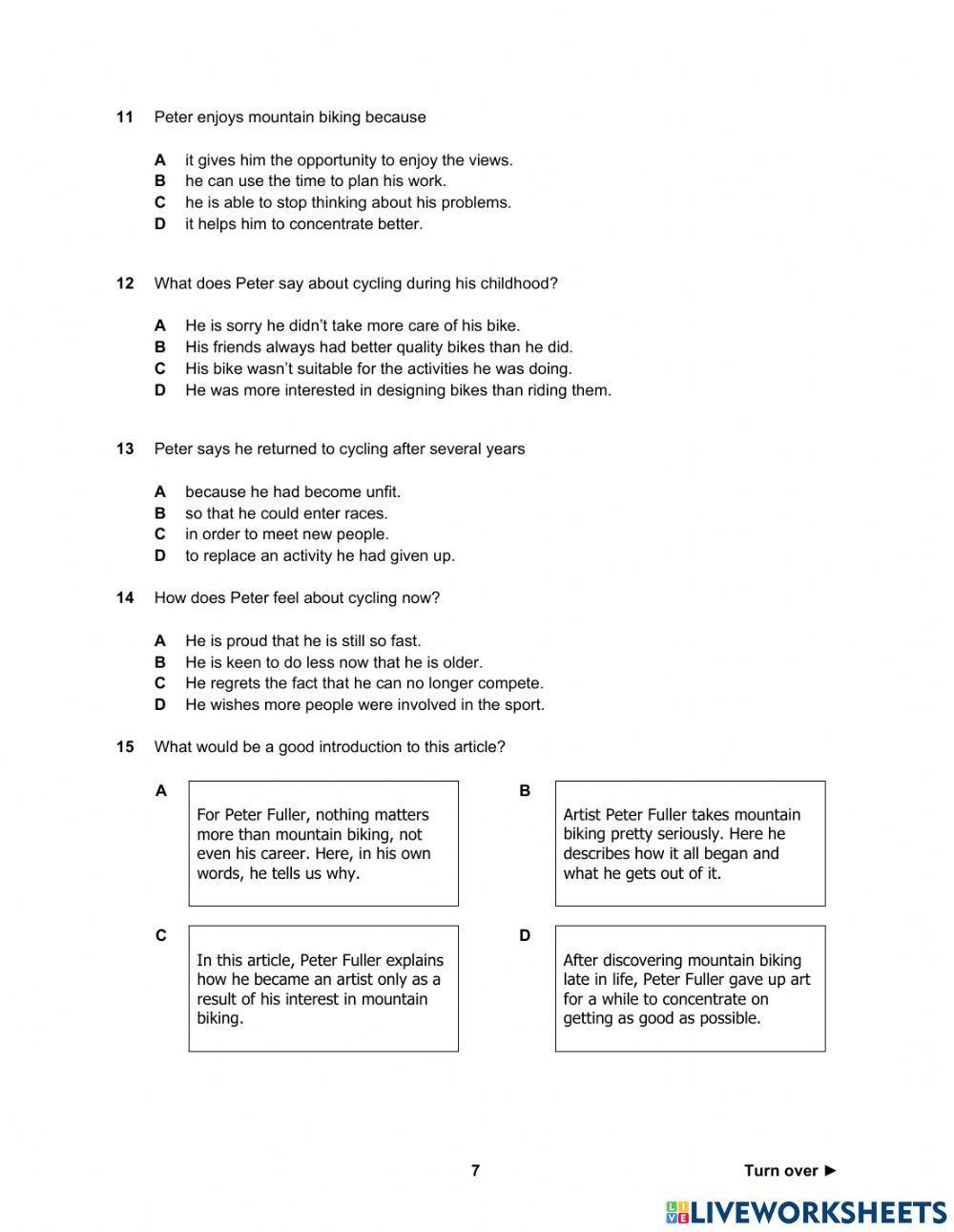PET Sample Reading 1.3