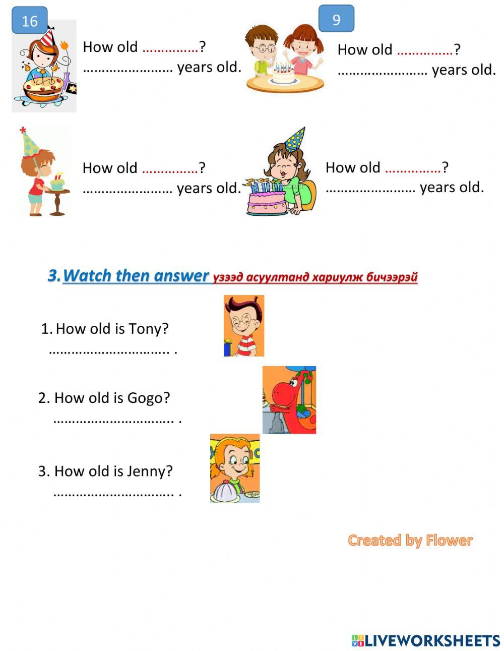 Subject pronouns