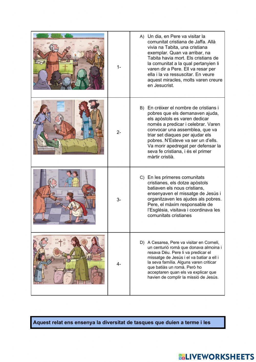 La missió dels cristians La missió dels cristians