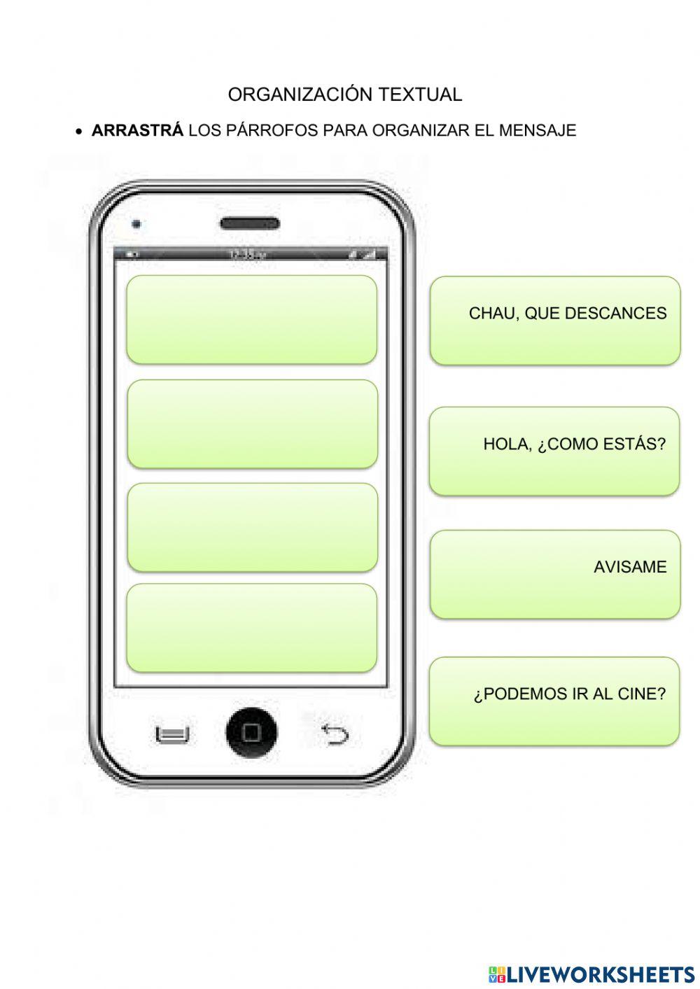 Organizacion textual
