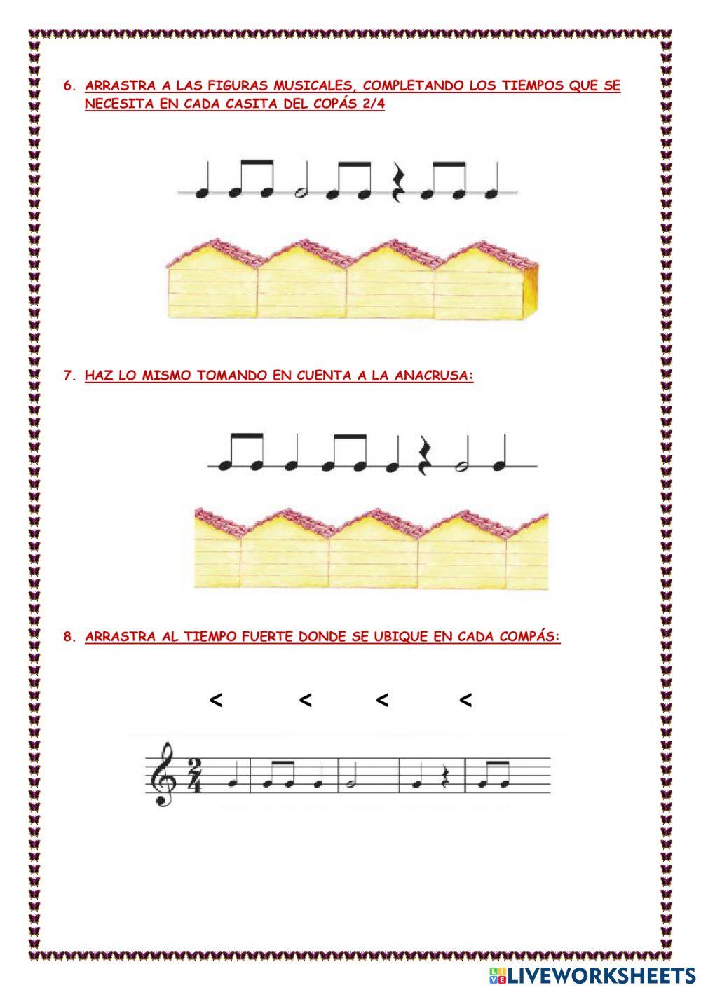 EVALUACIÓN MUSICA 3EGB