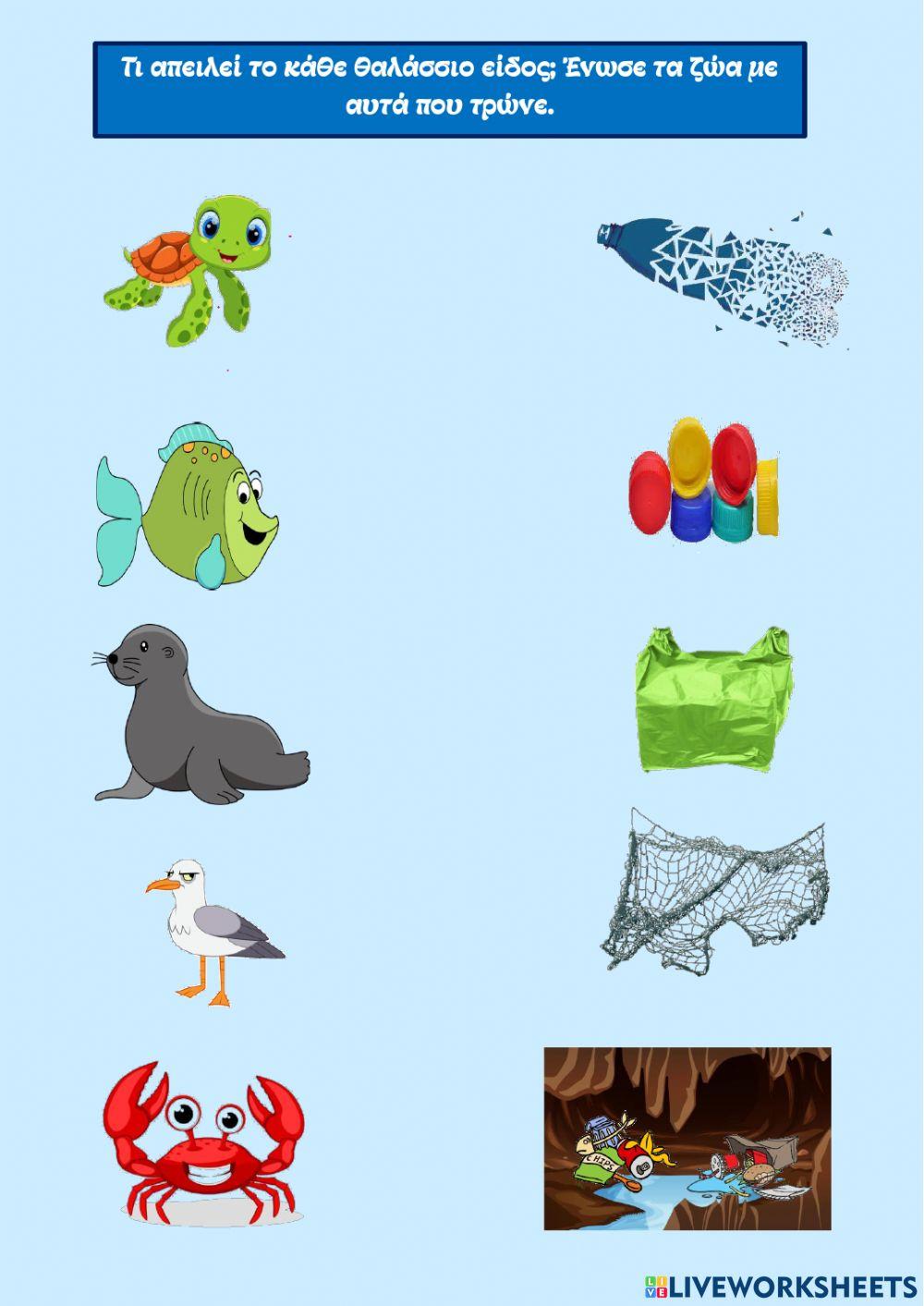 Τι απειλεί τα θαλάσσια είδη-