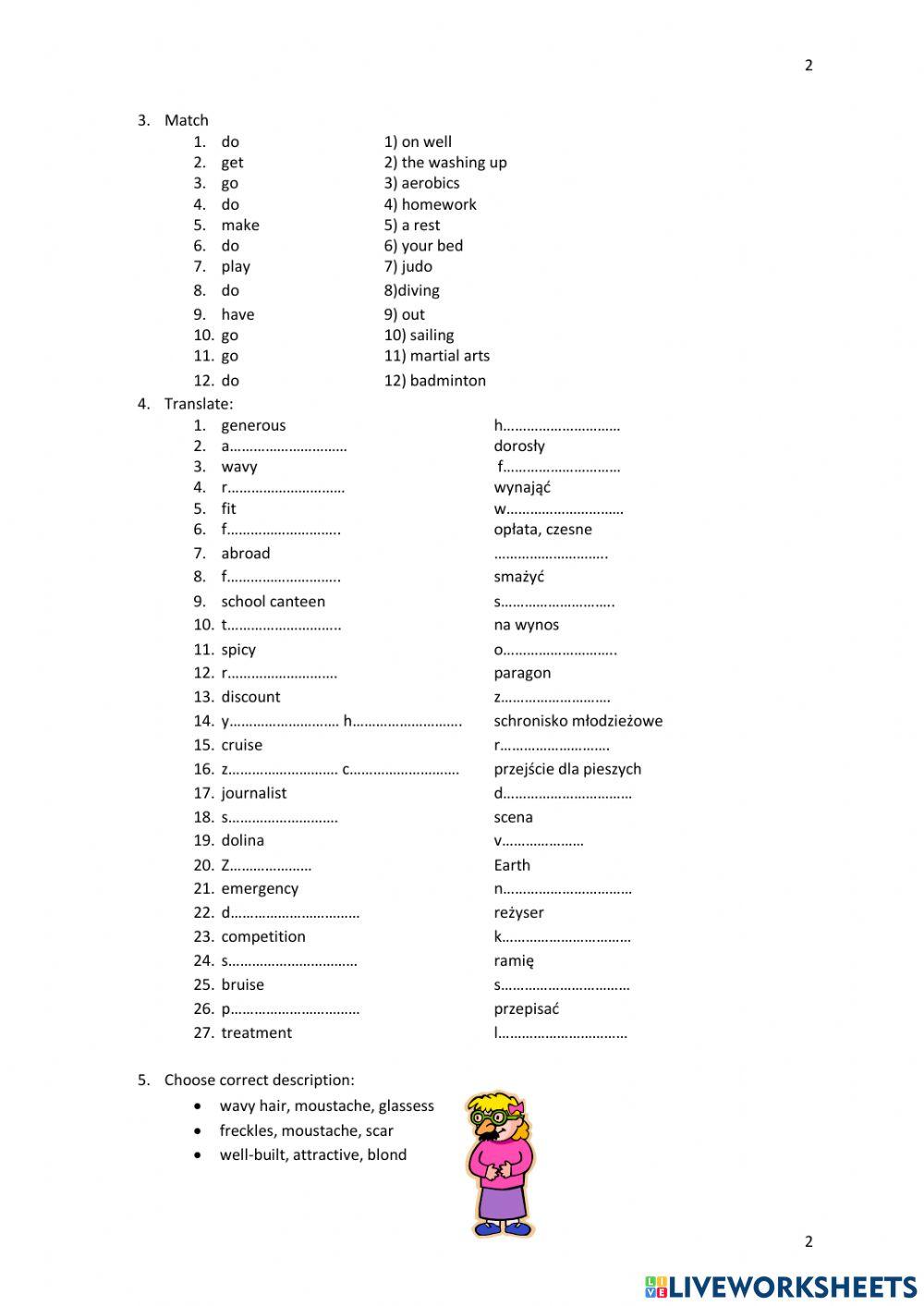 Final test egz ósmoklasisty