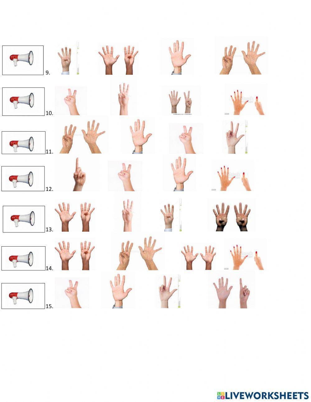 Finger counting