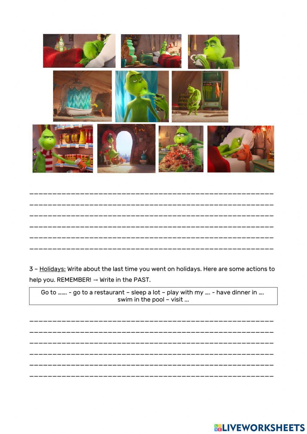 Diagnostic Test - 3rd Form