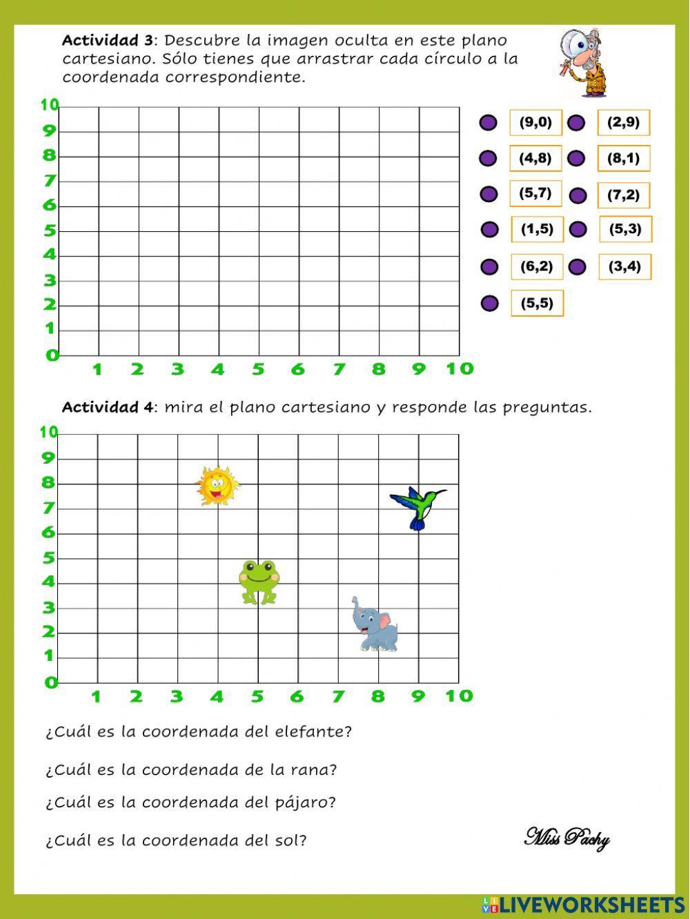 Plano Cartesiano Plano Cartesiano