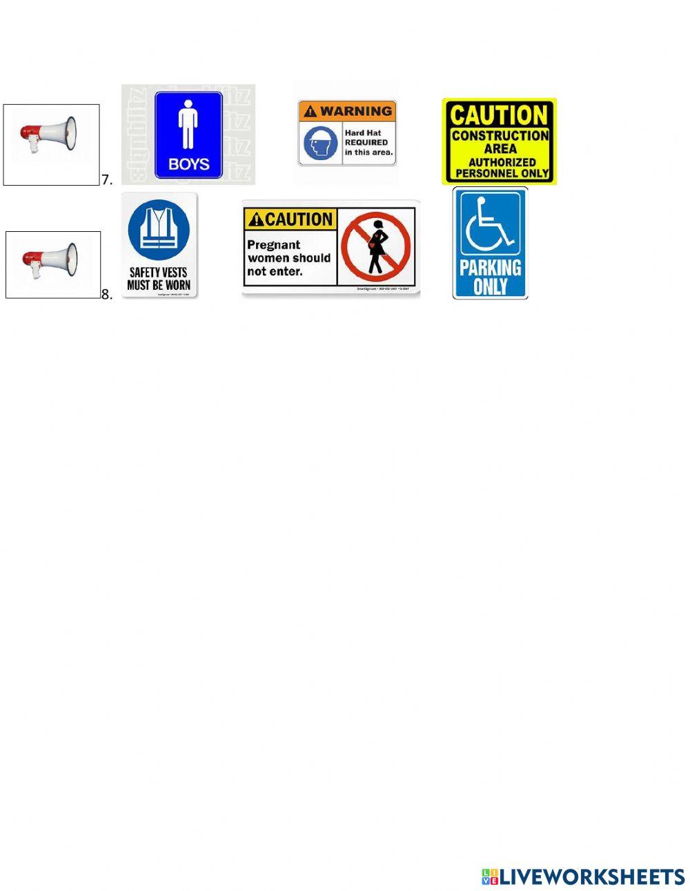 Safety Signs Safety Signs