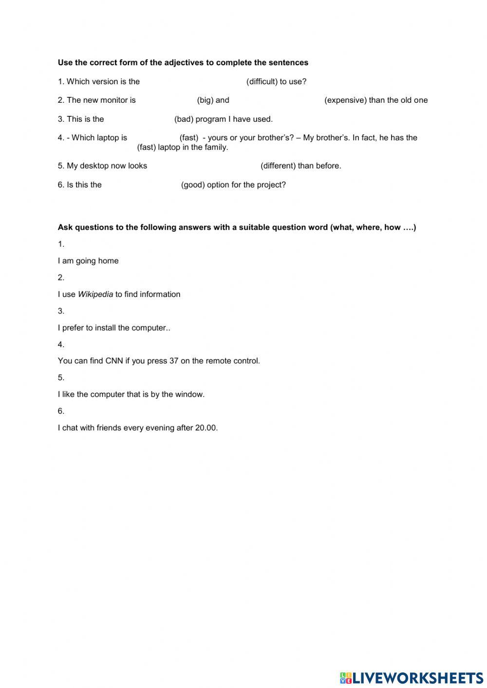 Computers and Technology