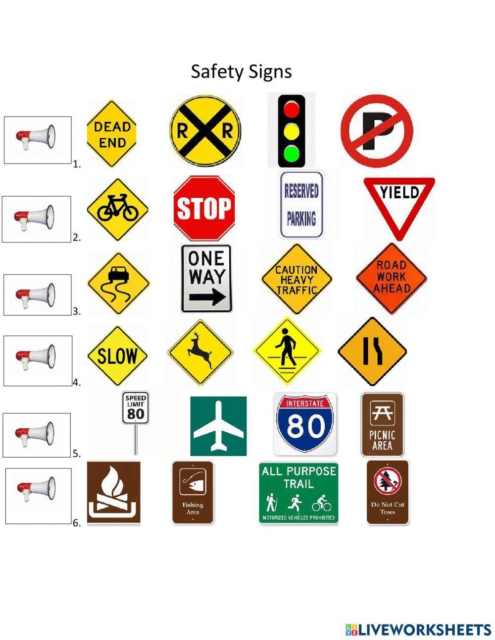Safety Signs Safety Signs