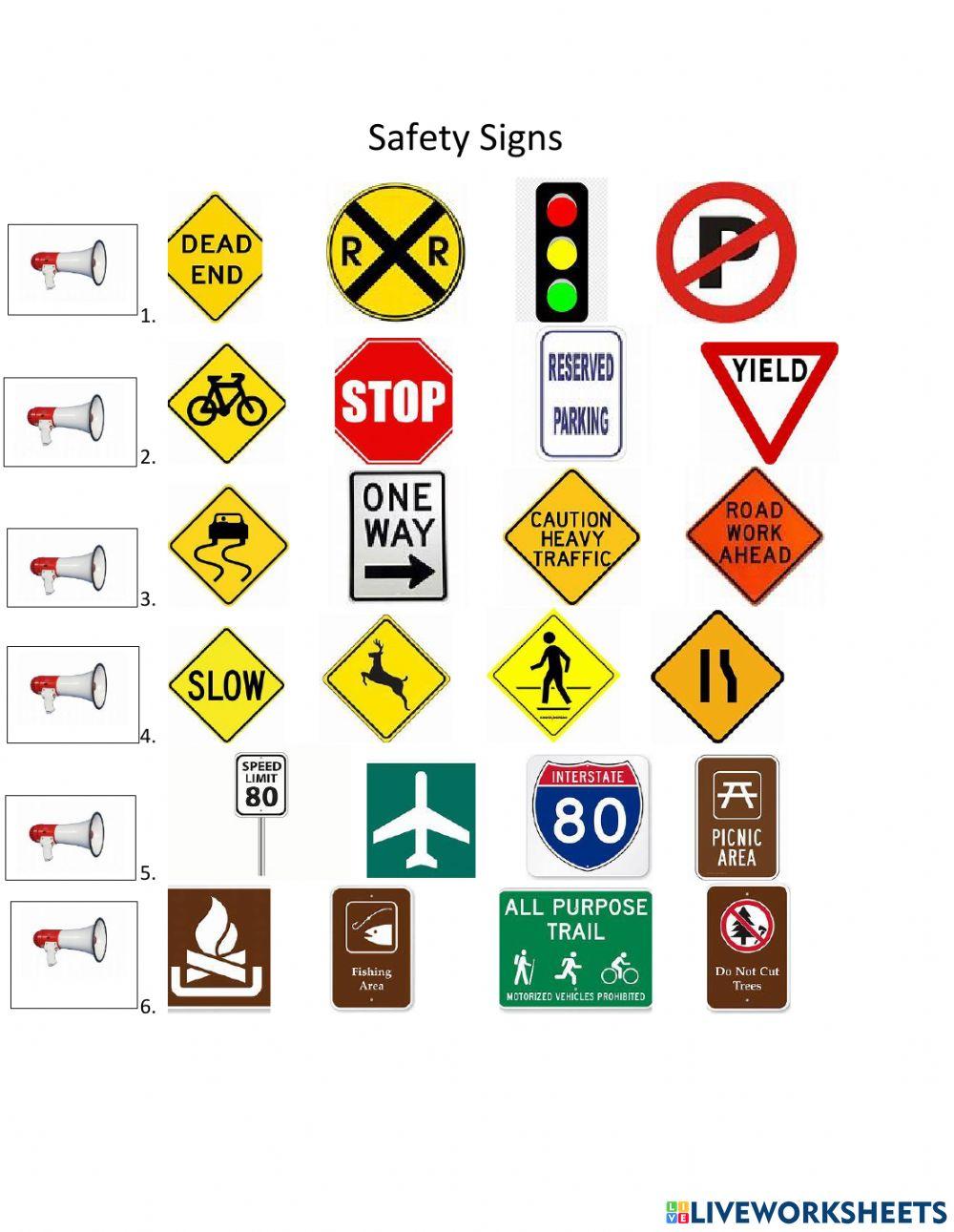 Safety Signs Safety Signs
