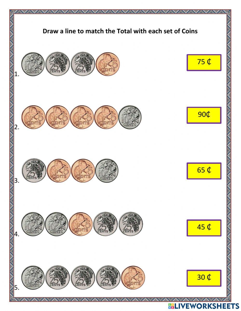 Trinidad and Tobago Money 1 - Coins