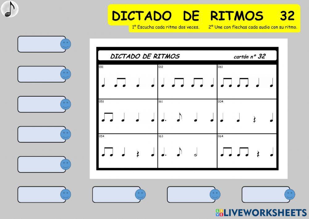 DICTADO DE RITMOS 32