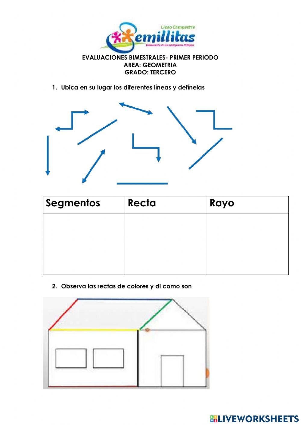 bimestral geometria tercero